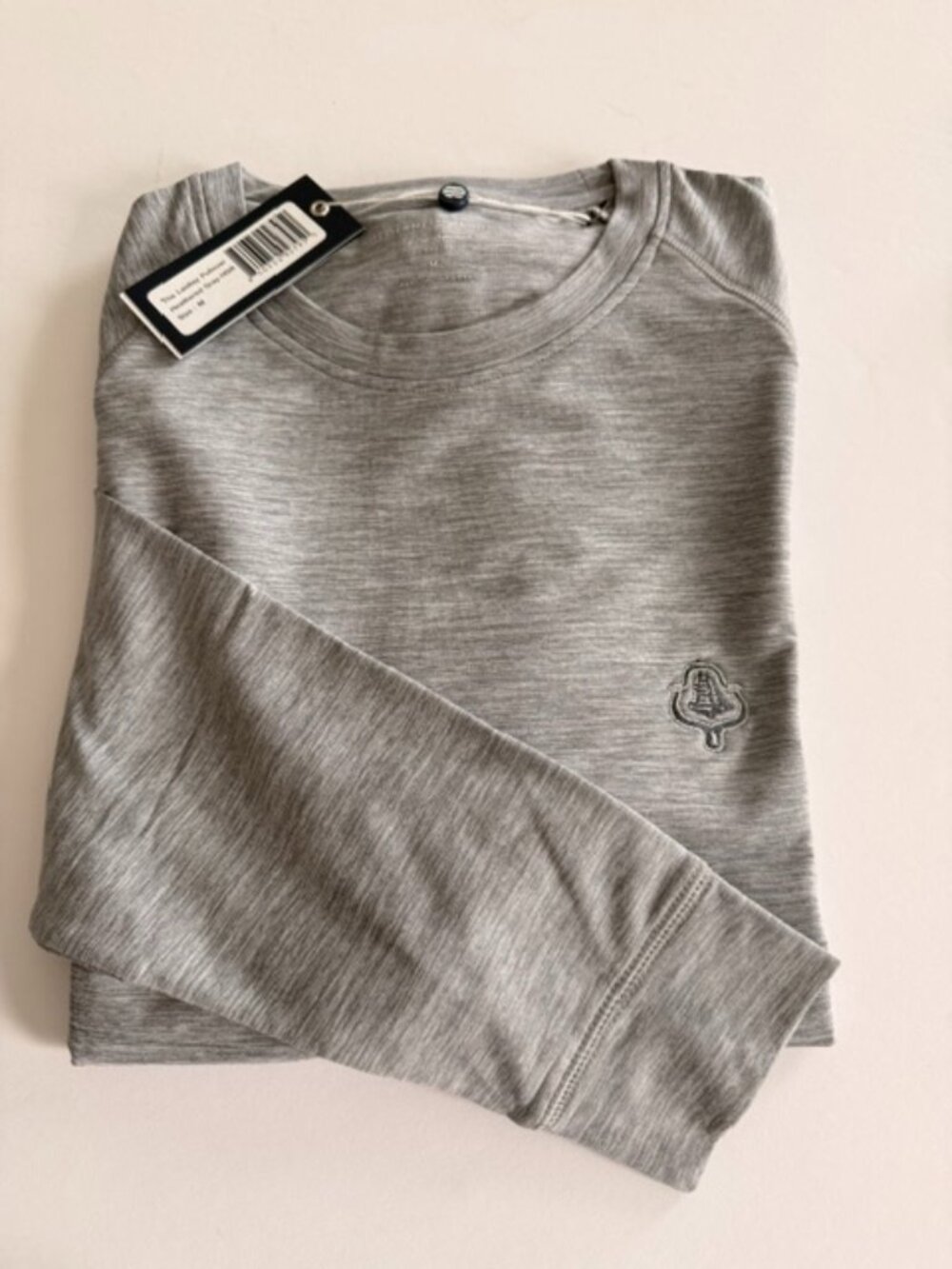 Holderness and Bourne LS Pullover - Gray - Size M - NWT